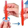 24-Color Non-Toxic Water-Based Blendable Twistable Crayons | https://www.bestnamebadges.com