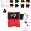 Cpr First Aid Face Mask Shield W/ Key Chain | https://www.bestnamebadges.com
