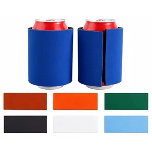 Custom 12oz Neoprene magnetic Can Spring Cooler Sleeve