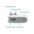 Rechargeable Bag Sealer With Cutter And Magnetic Adsorption | https://www.bestnamebadges.com