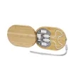 Bamboo Wireless Charger Set with Multi-Cable Organizer | https://www.bestnamebadges.com