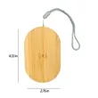 Bamboo Wireless Charger Set with Multi-Cable Organizer | https://www.bestnamebadges.com