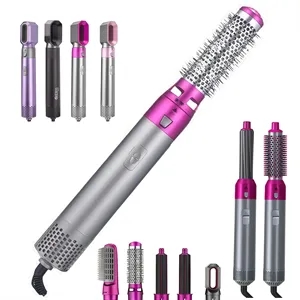 5 in 1 Hot Air Brush Hair Dryer Styler Volumizer Set