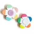 Flower Shape Fidget Spinner Highlighter | https://www.bestnamebadges.com