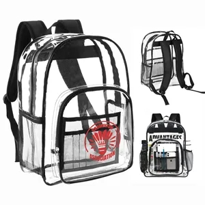 Heavy Duty School Security Clear Backpack