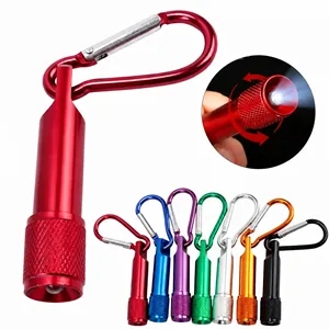 MIni LED Flashlight With Carabiner