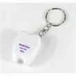 Dental Floss Box Small Tooth Shape Keychain | https://www.bestnamebadges.com