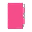 Lightweight Refillable Mini Aluminum Cover Journal with Pen | https://www.bestnamebadges.com