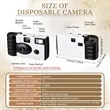 Disposable Lightweight Compact Built-in Flash Camera | https://www.bestnamebadges.com