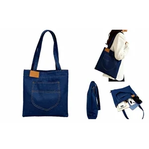 Denim Canvas Bag
