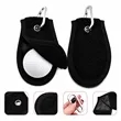 Reusable Portable Golf Ball Cleaning Towel Keychain Hook | https://www.bestnamebadges.com