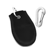 Reusable Portable Golf Ball Cleaning Towel Keychain Hook | https://www.bestnamebadges.com