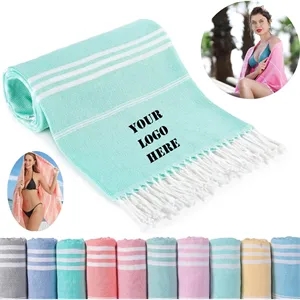 Cotton Beach Turkish Bath Towels