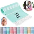 Cotton Beach Turkish Bath Towels | https://www.bestnamebadges.com