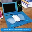 3-in-1 Foldable Wireless Charging Tablet Stand Mouse Pad | https://www.bestnamebadges.com