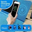 3-in-1 Foldable Wireless Charging Tablet Stand Mouse Pad | https://www.bestnamebadges.com