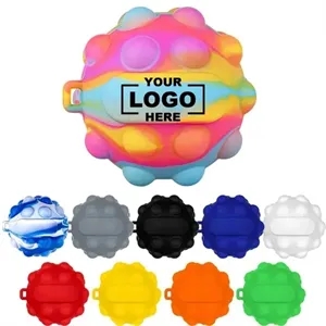 Silicone Stress Relief Popper Ball Fidget Toy