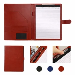 A4 Business Versatile Padfolio with Magnetic Buckle