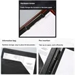 A4 Business Versatile Padfolio with Magnetic Buckle | https://www.bestnamebadges.com
