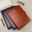 A4 Business Versatile Padfolio with Magnetic Buckle | https://www.bestnamebadges.com