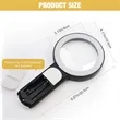 Magnifying Glass with Light | https://www.bestnamebadges.com