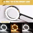 Magnifying Glass with Light | https://www.bestnamebadges.com