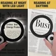 Magnifying Glass with Light | https://www.bestnamebadges.com