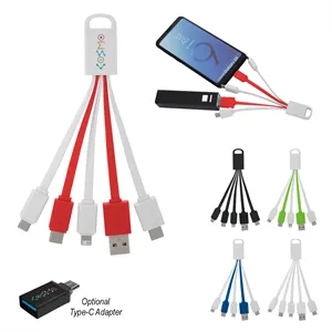 5-In-1 Cosmo Charging Buddy | https://www.bestnamebadges.com