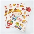 Custom Kiss Cut Sticker Sheets | https://www.bestnamebadges.com