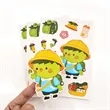 Custom Kiss Cut Sticker Sheets | https://www.bestnamebadges.com