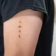 1.5 X 3 Custom Tattoos | https://www.bestnamebadges.com