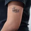 1.5 X 2 Custom Tattoos | https://www.bestnamebadges.com
