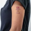 2 X 2 Custom Tattoos | https://www.bestnamebadges.com