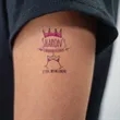 2 X 2 Custom Tattoos | https://www.bestnamebadges.com