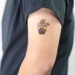 2 X 2 Custom Tattoos | https://www.bestnamebadges.com
