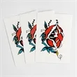 2.5 X 3 Custom Tattoos | https://www.bestnamebadges.com