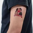 2.5 X 3 Custom Tattoos | https://www.bestnamebadges.com