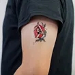 2.5 X 3 Custom Tattoos | https://www.bestnamebadges.com