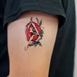 2.5 X 3 Custom Tattoos | https://www.bestnamebadges.com