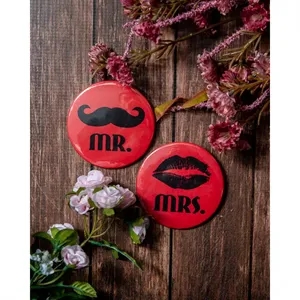 2 3/8 Inch Round Custom Buttons