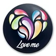 4 Inch Round Custom Buttons | https://www.bestnamebadges.com