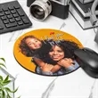 Round Mouse Pads Personalized | https://www.bestnamebadges.com