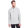 North End Men's Jaq Snap-Up Stretch Performance Pullover | https://www.bestnamebadges.com