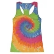 Tie-Dye Ladies' Racerback Tank | https://www.bestnamebadges.com