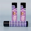 Natural Lip Balm In Black Tube - Full Color | https://www.bestnamebadges.com