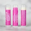Custom SPF 15 Beeswax Lip Balms - One Imprint Color | https://www.bestnamebadges.com