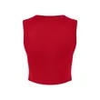 Bella + Canvas Ladies' Micro Rib Muscle Crop Tank | https://www.bestnamebadges.com