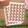 Custom Lip Balm Label Sheets | https://www.bestnamebadges.com