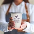Custom 10 Oz. Double Wall Paper Hot Cups | https://www.bestnamebadges.com