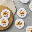 Custom Full Color Cookies | https://www.bestnamebadges.com